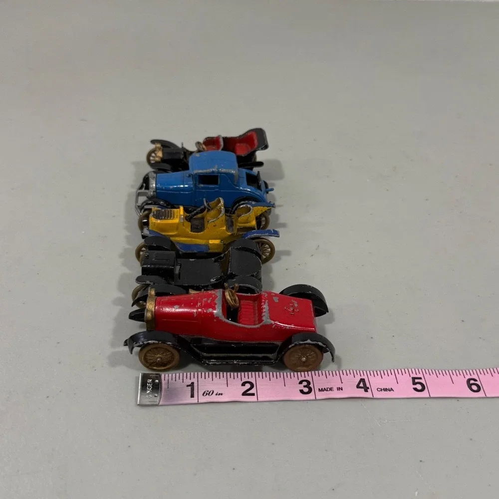 Vintage Tootsietoy Classic Series Diecast Car Lot 1913 Stutz 1906 Cadillac Set 5